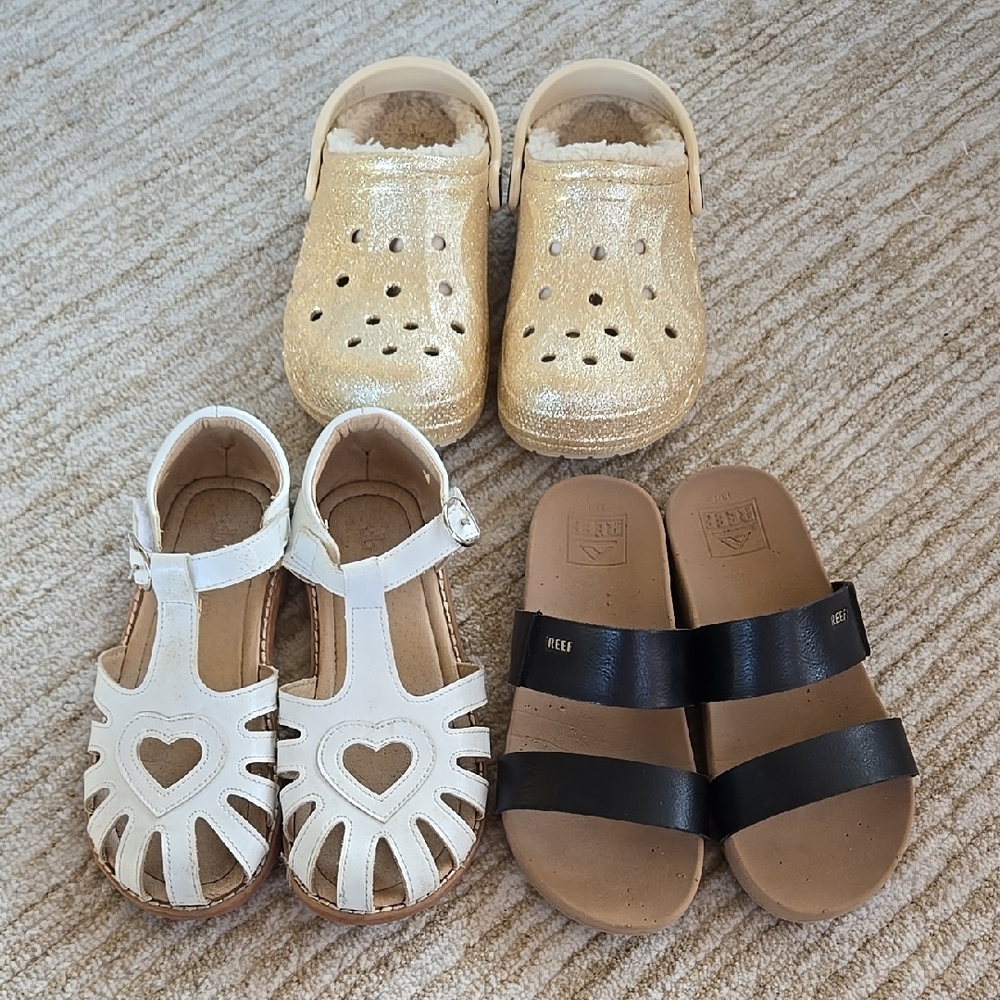 Crocs, Reef Shoe Lot